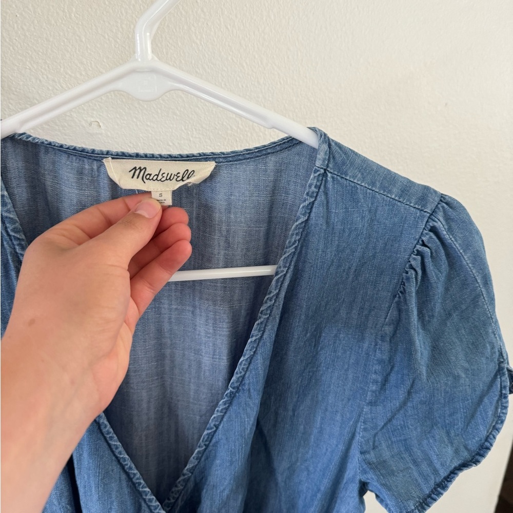 Madewell wrap dress
